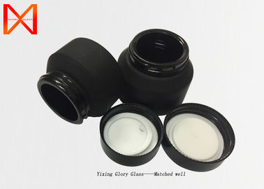 Popular Bulk Glass Cosmetic Jars Prevent Internal Liquid Leakage Long Service Life