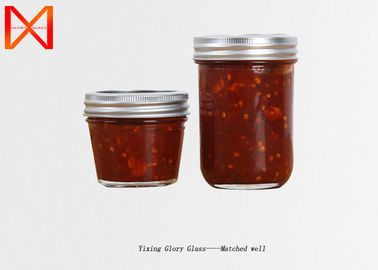 Metal Cap Pepper Sauce Bottles Smooth Beautiful Appearance Environment Friendly