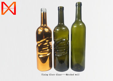 Non Leakage Empty Glass Wine Bottles Thickened Superior Durability Dishwasher Safe