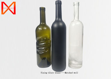 Non Leakage Empty Glass Wine Bottles Thickened Superior Durability Dishwasher Safe