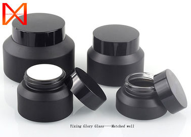 Smooth Appearance 1 Oz Glass Cosmetic Jars Complete Set For Perfume