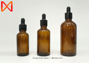 Screw Dropper Cap Essential Oil Vials , Glass Containers For Essential Oils Perfume Distribution