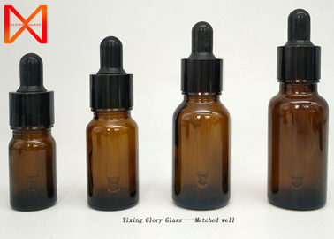 Screw Dropper Cap Essential Oil Vials , Glass Containers For Essential Oils Perfume Distribution