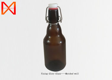 700ml  Reusable Glass Beer Bottles Recycled With Stainless Steel Lock