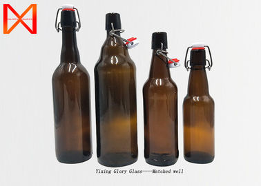 Complete Seal Glass Beer Bottles Keeps Contents Fresh Tasting Dishwasher Safe