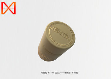 PE Liner Aluminium Caps For Glass Bottles 0.19-0.23mm Plate Thickness Convenient