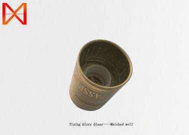 Silver Colorful Glass Bottle Cap Eco Friendly Reusable Innner Plastic Material