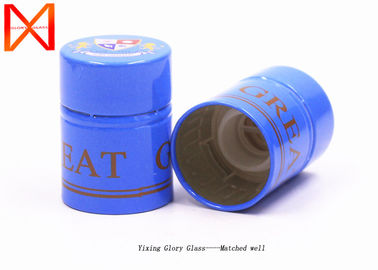 Cylinder Wine Bottle Closures 28MM Diameter Screw Threaded Corrosion Resistant