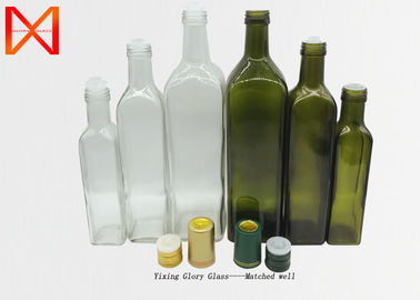 Stylish Luxury Decorative Olive Oil Bottles Various Capacity Unique Shaped
