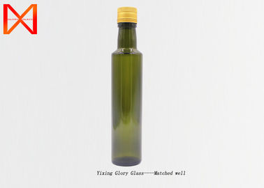 Clear Shading Olive Oil Glass Bottles 250ml 500ml 750ml Volume Uniform Distribution