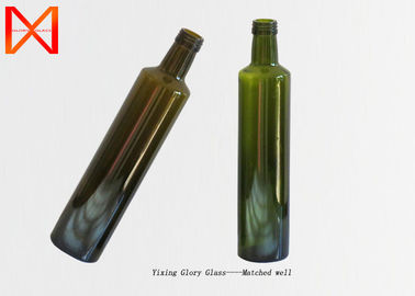 Convenient  Cooking Glass Olive Oil Dispenser Smooth Texture With Tight Sealing Cap