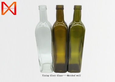 Shinny Olive Oil Glass Bottles Smooth Appearance Food Safe Healthy Material