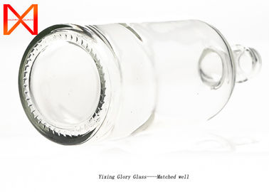 Shock Resistant Fancy Glass Bottles , Fancy Empty Glass Bottles Screw Cap Sealing