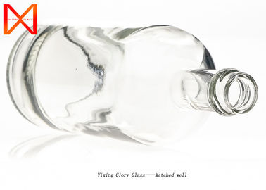 Large Size Empty Glass Wine Bottles Refillable Smooth Appearance Food Grade