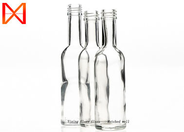 Elegant Design Empty Glass Jars , Glass Alcohol Bottles Tight Sealing Stopper