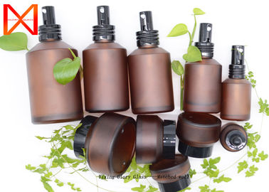 Frosted Glass Mister Bottle Small Liquid Container Convenient Durable Reliable