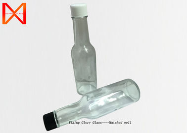 OEM ODM Woozy Glass Sauce Jars Wide Mouth Container Precision Dimension
