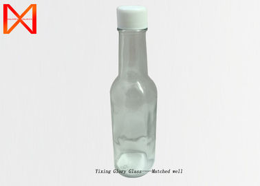 150ml Glass Sauce Jars , 4 Oz Hot Sauce Bottles Slip Resistance Anti Shock