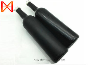 Empty Coloured Wine Bottles Reusable Round Square Shaped SGS Food Grade