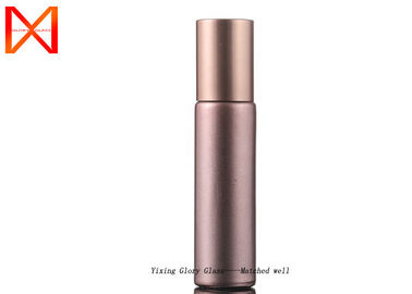 Pink Empty Roller Bottles Customized Capacity Luxury Round For Women Perfume