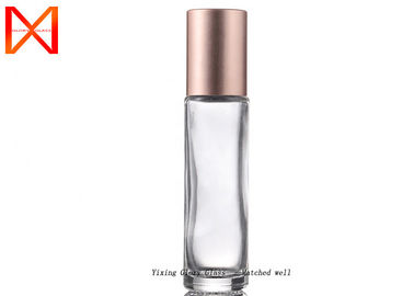 Pink Empty Roller Bottles Customized Capacity Luxury Round For Women Perfume