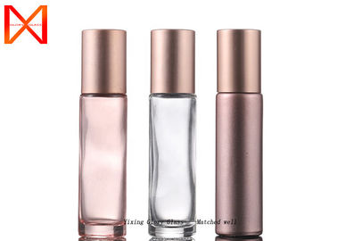 Excellent Permeability Pink Fint Essential Oil Glass Bottle Eliminate Reclaimed Materials