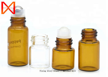 1ml 2ml 5ml Essential Oil Glass Bottle Chemical Resistant Convenient Packaging