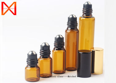 Small Volume Cosmetic Essential Oil Glass Bottle Customized Lid Cap OEM Service