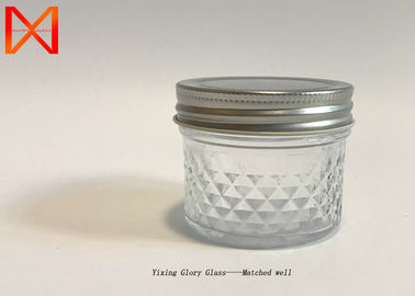 Non Toxic Inner Glass Storage Jars Low Expansion High Strength Keep Freshness