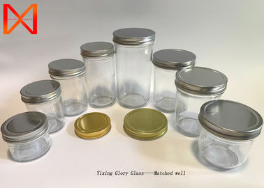 Strawberry Orange Sauce Recycled Glass Jars , Bulk Glass Containers Slip Resistant