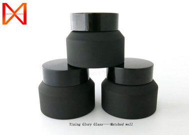 Luxury Glass Cosmetic Jars High End Bottle Mouth Preventing Seepage No Odor