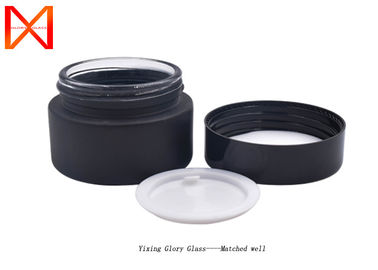 Round Face Cream Jar , Eco Friendly Cosmetic Jars Destructive Visible Light Blocked
