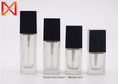 10ml Custom Cosmetic Container Set , Empty Cream Container Flint Clear Recyclable
