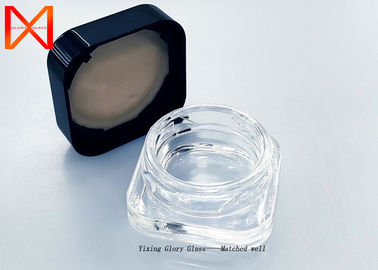 Clear  Lotion Makeup Storage Containers , Face Powder Container Sample Packaging