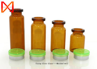 5ml 10ml 15ml Wide Mouth Glass Vial Bottle For Pharmaceutical Using
