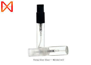 Pressure Flint Perfume Bottle With Pump , Empty Travel Perfume Bottle Vials