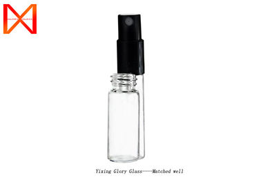 3 Oz  Glass Spray Bottles Pressure Flint Plastic Nozzel Aluminum Head With Cover
