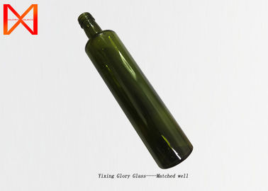 500ml 700ml 750ml Embossed Dark Green Olive Oil Food Grade Glass Bottles