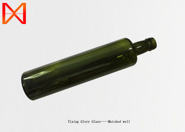 500ml 700ml 750ml Embossed Dark Green Olive Oil Food Grade Glass Bottles