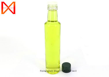 Wholesale 500ml Dark Green Round Olive Oil Glass Bottles with Aluminum Cap
