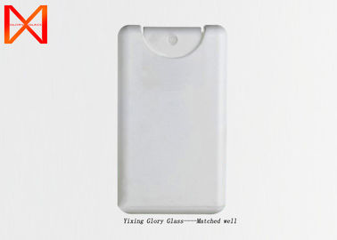 High quality card portable fine sprayer plastic 10ml 20ml credit card perfume bottle